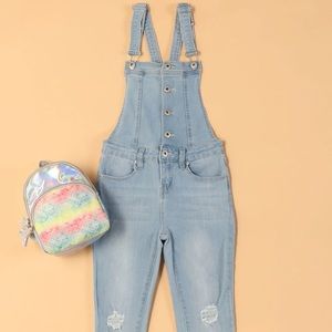 Mini Play Date Denim Overalls